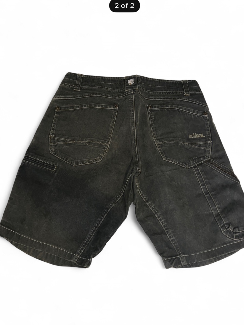 Kuhl Men's Cargo Shorts with Utility Pockets 34x32 - Picture 2 of 7
